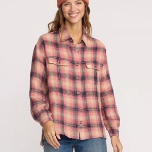 Billabong Adventure Division Big Bear Long Sleeve Shacket | Size Large